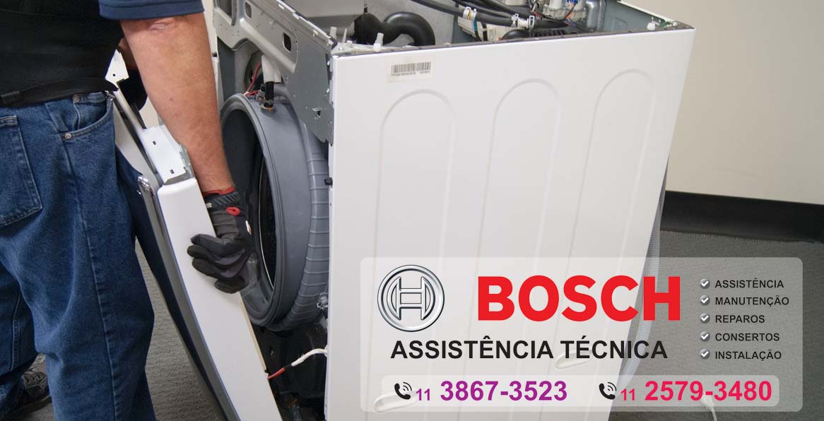 Assistência Secadora de roupas Bosch