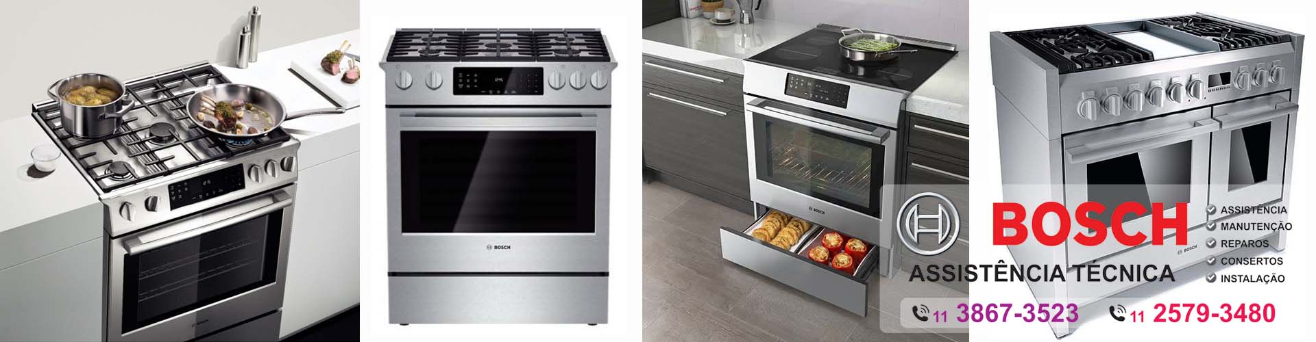 assistencia tecnica Fogão bosch