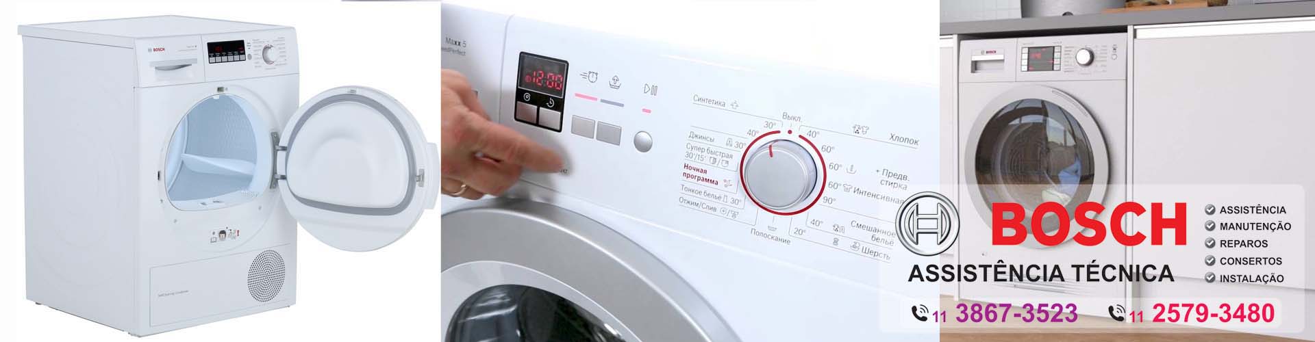 assistencia tecnica Secadora de roupas bosch