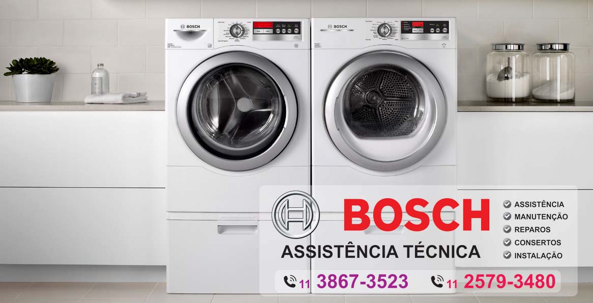 Assistência Lava & seca Bosch