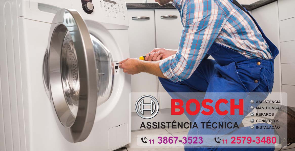 Assistência Lava & seca Bosch